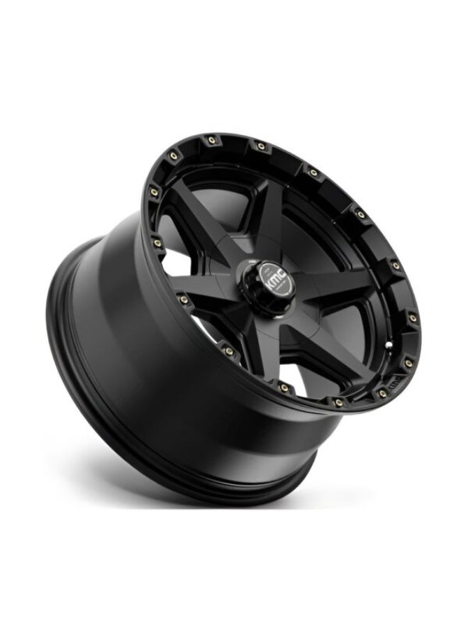 كي ام سي KM101 تيمبو 17×9 6×135/6×139.7 ET-12 CB106.2 أسود ساتان - Image 2